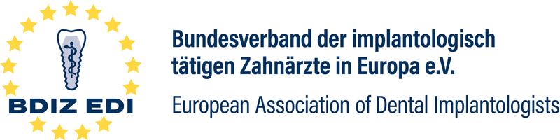 Mitglied im Bundesverband der implantologisch tätigen Zahnärzte in Europa (BDIZ EDI)
